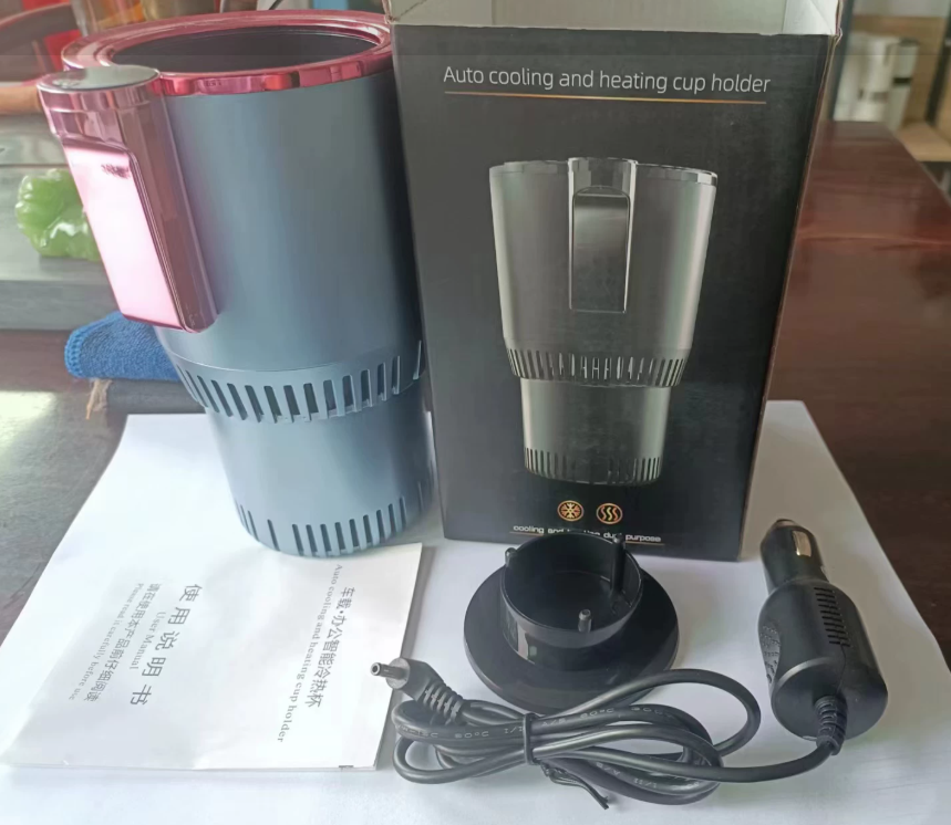 2-in-1 Smart Car Heating & Cooling Cup Holder with Digital Display