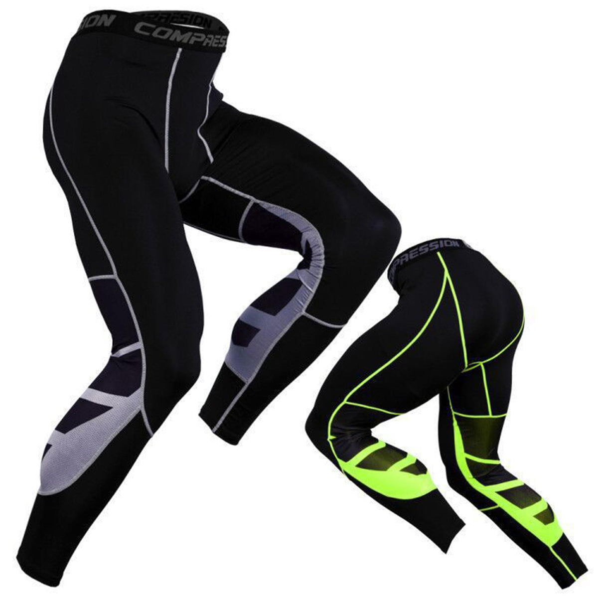 Men's Quick Dry Compression Leggings for Fitness
