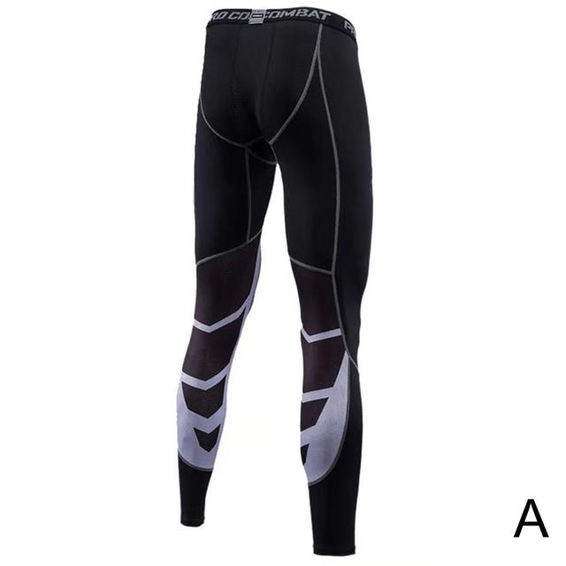 Men's Quick Dry Compression Leggings for Fitness