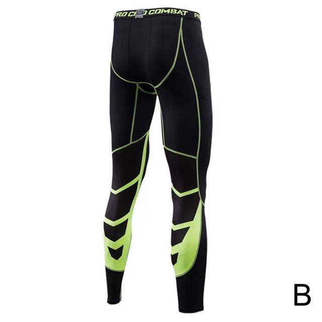 Men's Quick Dry Compression Leggings for Fitness