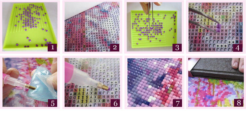3D Embroidery, Cross Stitch, Diamond Painting Supplies