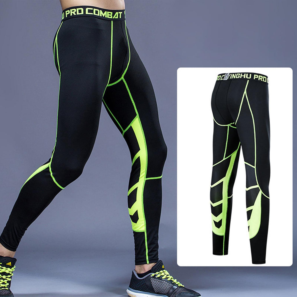 Men's Quick Dry Compression Leggings for Fitness